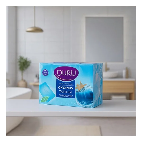 Duru Fresh Sensations Okyanus Esintisi 4x150 Gr Duş Sabunu - Görsel 7