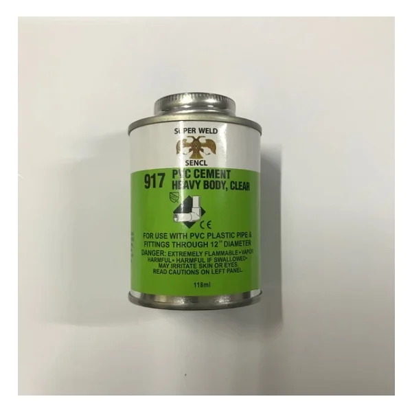 Süper Weld 917 Pvc Boru Yapıştırıcı 250 Gr Teneke Kutu - Görsel 4
