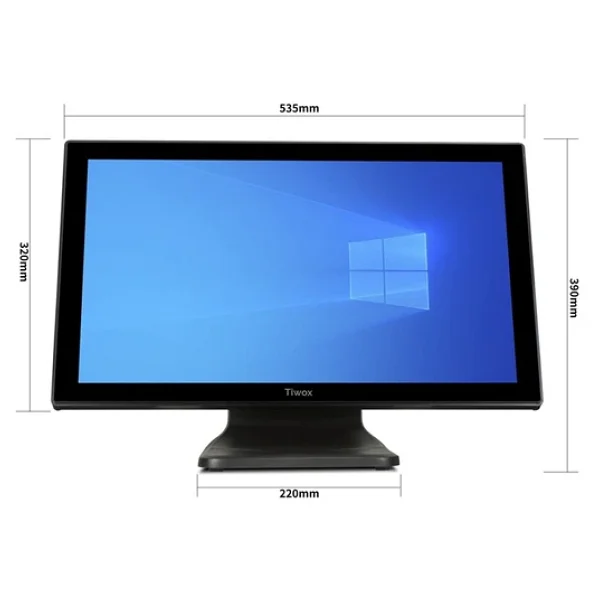 Tiwox TP-3150+ 21.5'' I7 5.Nesil 128GB Nwme SSD 8GB DDR3 RAM 1366X768 Dokunmatik Pos PC - Görsel 2