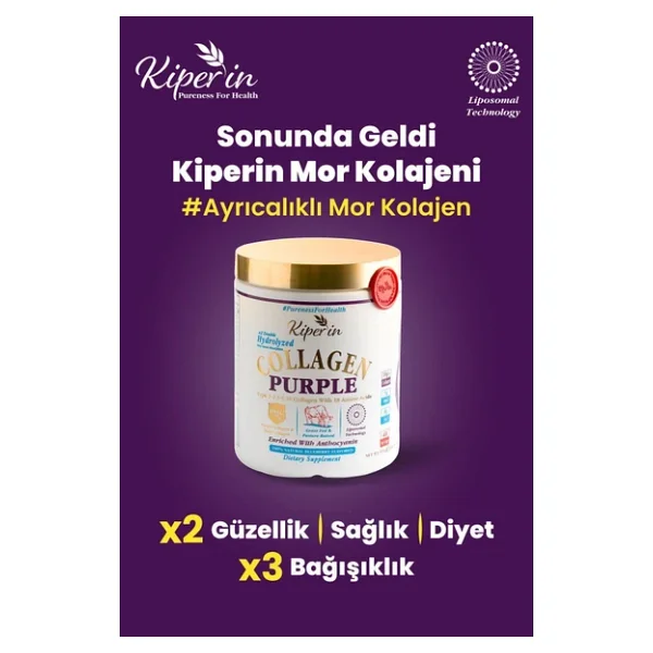 Kiperin Purple Collagen 576 Gr Toz - Görsel 4