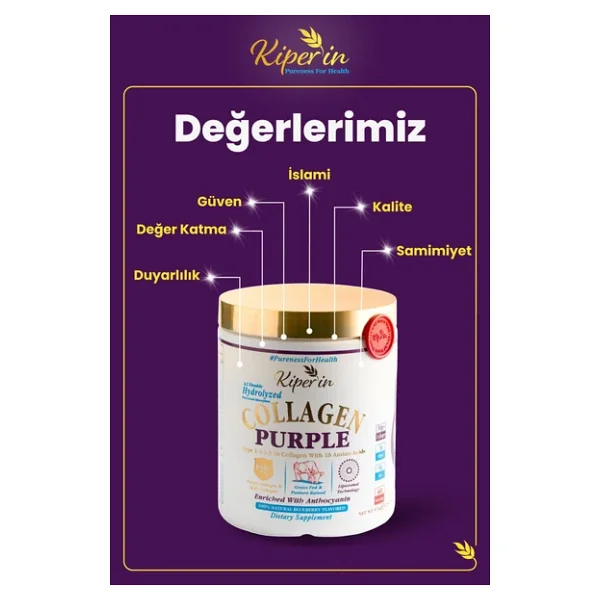 Kiperin Purple Collagen 576 Gr Toz - Görsel 7