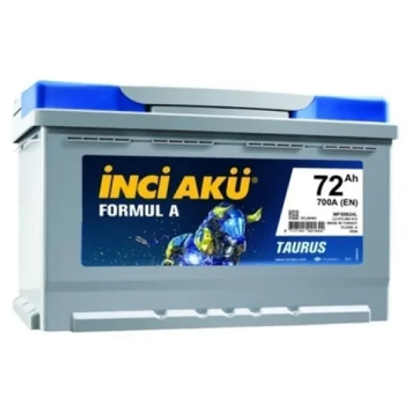 İnci Akü İnci Akü 12 Volt 72 Amper (2025 Üretim) - Görsel 3