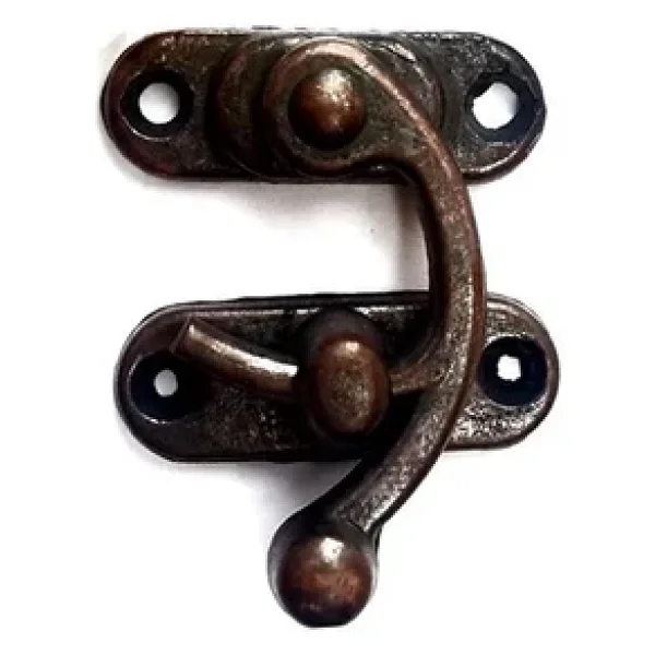 Yay Gözü, Ahşap Kutu Klipsi - Minik 20x24 Mm, Antik, 100 Adet - Görsel 3