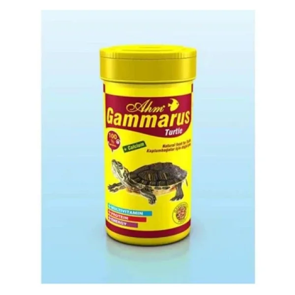 Ahm Gammarus Turtle 100 Ml Kaplumbağa Yemi - Görsel 3