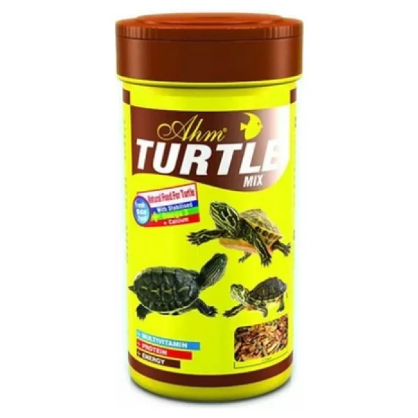 Ahm Turtle Mix 1000 Ml Kaplumbağa Yemi - Görsel 3