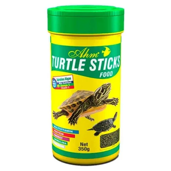 Ahm Turtle Sticks Food 1000 Ml Kaplumbağa Yemi - Görsel 2