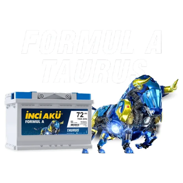 İnci Formul A Taurus 12 V 72 Ah 700 Cca En Akü - 2025 - Görsel 3