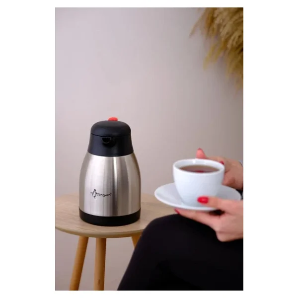 Penguen Png-1150 1.5 Lt Çift Katlı Çelik Termos - Görsel 8