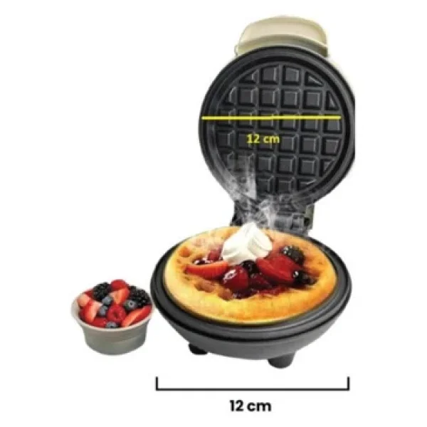 Kiwi Ksm-2400w Krem Mini Waffle Makinesi - Görsel 4