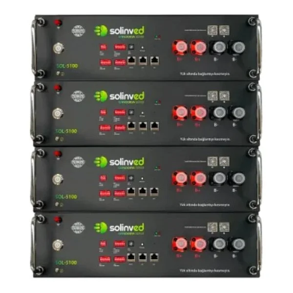 Solinved Kapadokya 5.1 Kwh 100 Ah Hv Lityum Akü - Görsel 3