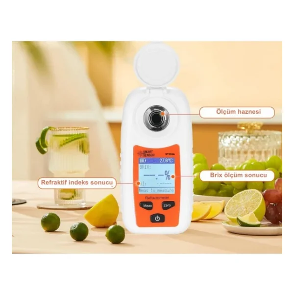 Smart Sensor St355a Dijital Refraktometre 0-55 Brix - Görsel 7