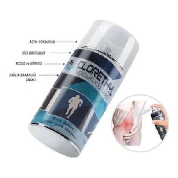 Clorethyl Soğutucu Sprey 3 X 150 Ml - Görsel 3