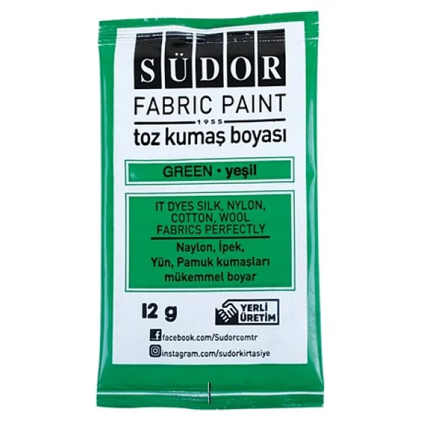 Südor Toz Kumaş Boyası 2 Adet 12gr - Görsel 6