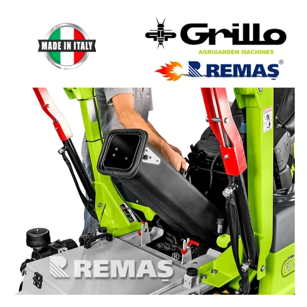 Grillo Fd900 4wd 18 Hp Çim Biçme Traktörü - Görsel 10