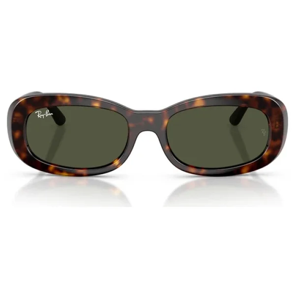Ray-Ban 2221 902/31 Havana-Green Kadın Güneş Gözlüğü - Görsel 7