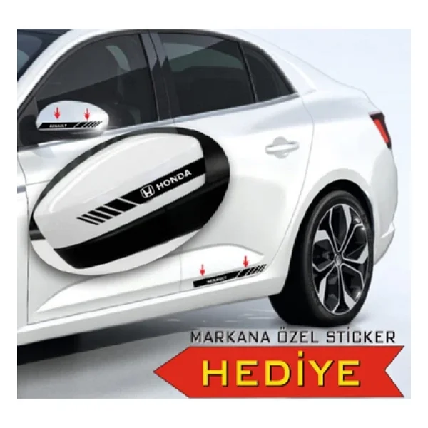 Alfa Romeo Araçlar İçin Pilli Yapıştırmalı Kapı Altı LED Logo - Görsel 6