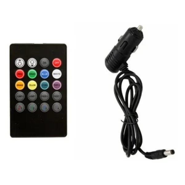 Ayak Altı LED RGB 12 Ledli Sese Duarlı LED - Görsel 6