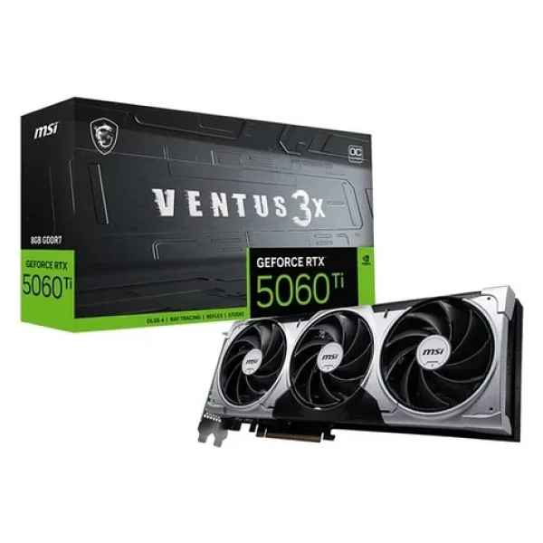 Msı RTX 5060 8g Ventus 3x Oc G5060-8v3c 128 Bit Gddr7 8 GB Ekran Kartı - Görsel 3