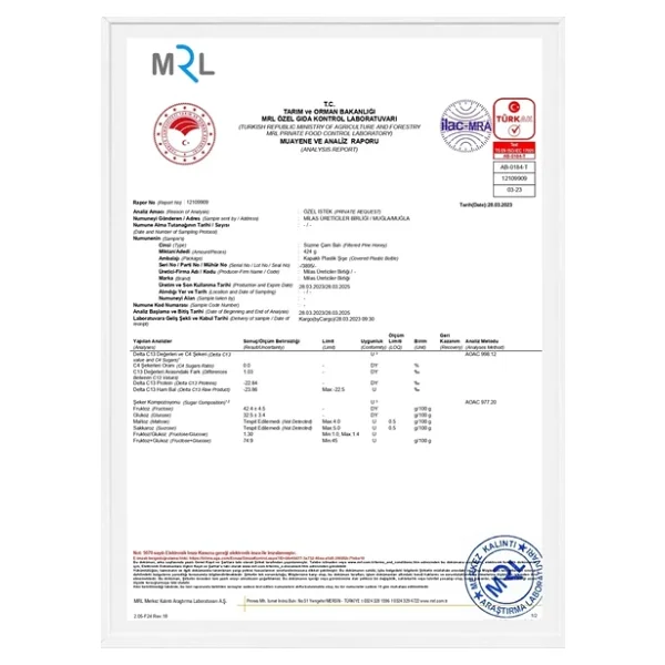 Milas Üreticiler Birliği 5 Kg Çam Balı - Görsel 4