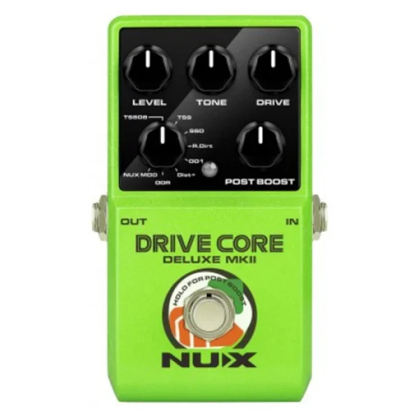 Nux Drive Core Deluxe Mkıı Overdrive Distortion Pedalı - Görsel 4