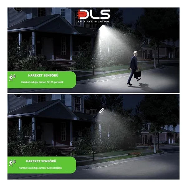 Lh99-500 500 Solar Dls Güneş Enerjili Bahçe Çevre Lambası - Görsel 5