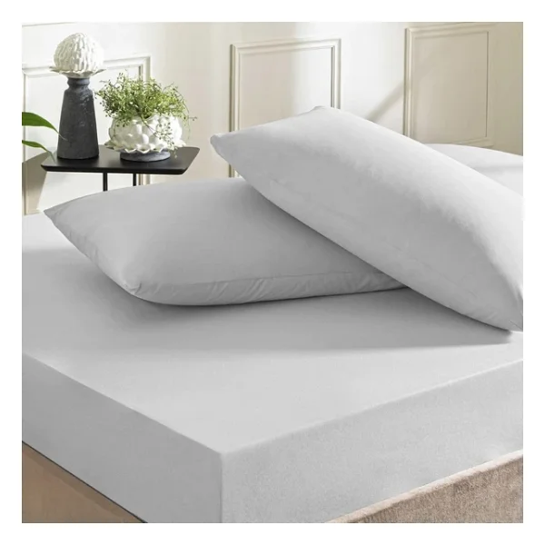 Taç Color Dreams Ranforce Queen Size Fitted Çarşaf Seti Gri - Görsel 6