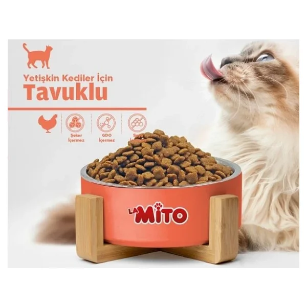 Mito Mix Tavuklu Ve Balıklı Yetişkin Kedi Maması 4 X 1 Kg - Görsel 6