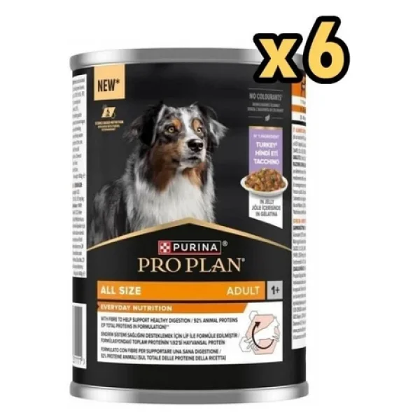 Pro Plan Hindi Etli Yetişkin Köpek Konservesi 400 Grx6 Adet - Görsel 3