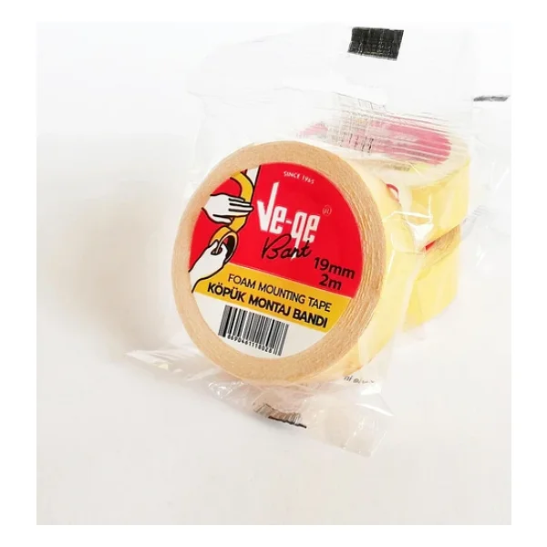 Vege Köpük Montaj Bandı 19 MM x 2 M - Görsel 4
