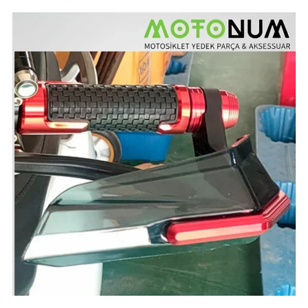 Sym Drg 160 Manet Koruma Rüzgar Önleyici-Gri Detaylı-Mkm00053 - Görsel 6