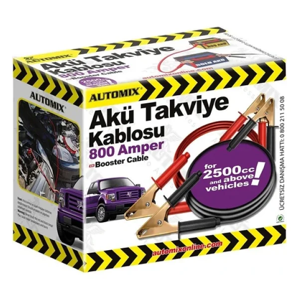 Automix Kutulu Takviye Kablosu 800 Amp - Görsel 6