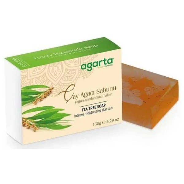 Agarta Doğal El Yapımı 150 Gr Çay Ağacı Sabunu - Görsel 3