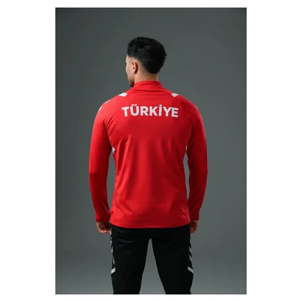 Hummel Dream Milli Takım Antrenman Eşofman Üstü Kırmızı - Görsel 6