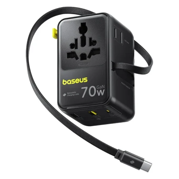 Baseus Enercore 70 W Type-C Kablolu Hızlı Şarj Aleti - Görsel 7