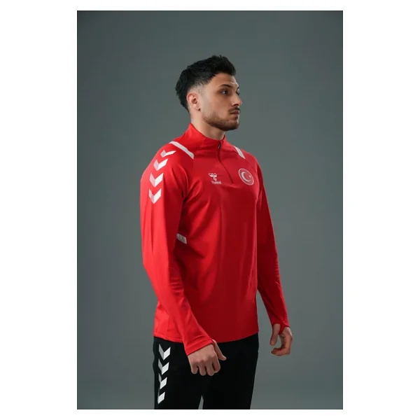 Hummel Dream Milli Takım Antrenman Eşofman Üstü Kırmızı - Görsel 2