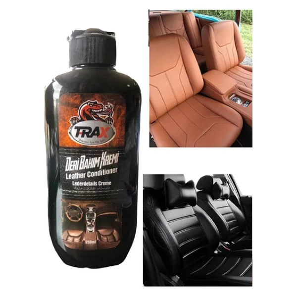 Trax Oto Deri Besleyici Temizleyici Bakım Kremi Üstün Koruma 250 Ml - Görsel 4