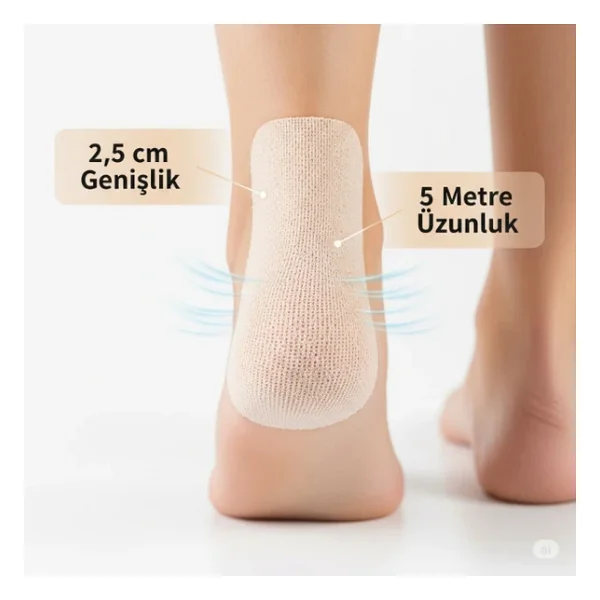 Ayakkabı Vurma Önleyici Rulo Bant 2.5 Cm X 5 M - Görsel 6