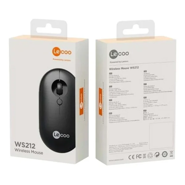 Lenovo Lecoo Ws212 Siyah Optik Kablosuz Mouse - Görsel 9