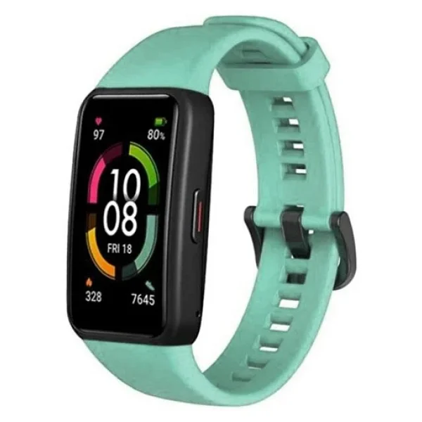 Honor Band 6 Akıllı Saat Uyumlu Sportif Silikon Kordon/Kayış - Görsel 8