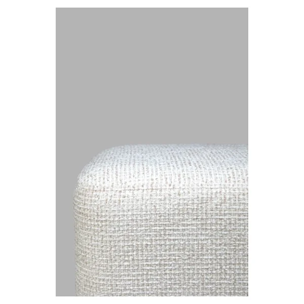 Kare Puf - Block Bukle Şönil Kumaş - Modern Dekoratif Şık Ve Konforlu Puf&Bench - Görsel 3