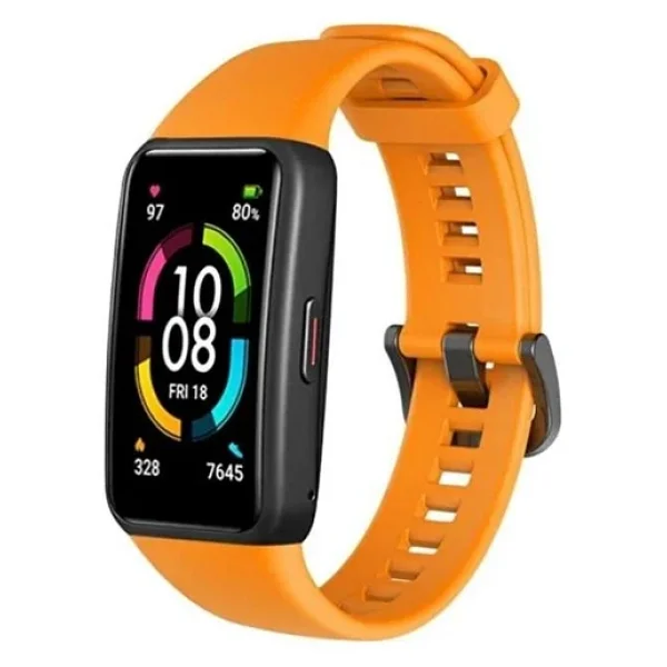 Honor Band 6 Akıllı Saat Uyumlu Sportif Silikon Kordon/Kayış - Görsel 9