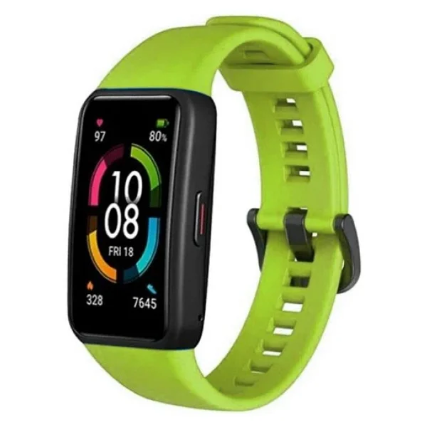 Honor Band 6 Akıllı Saat Uyumlu Sportif Silikon Kordon/Kayış - Görsel 10