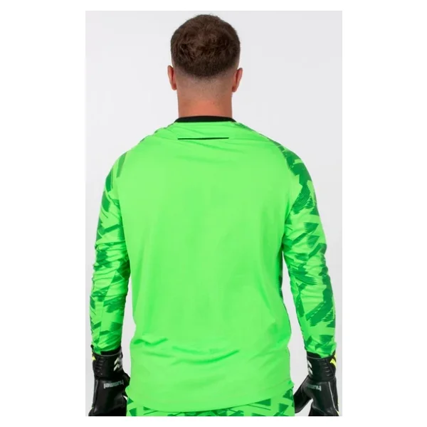 Hummel Line Kaleci Tek Üst Forma Neon Yeşil - Görsel 4
