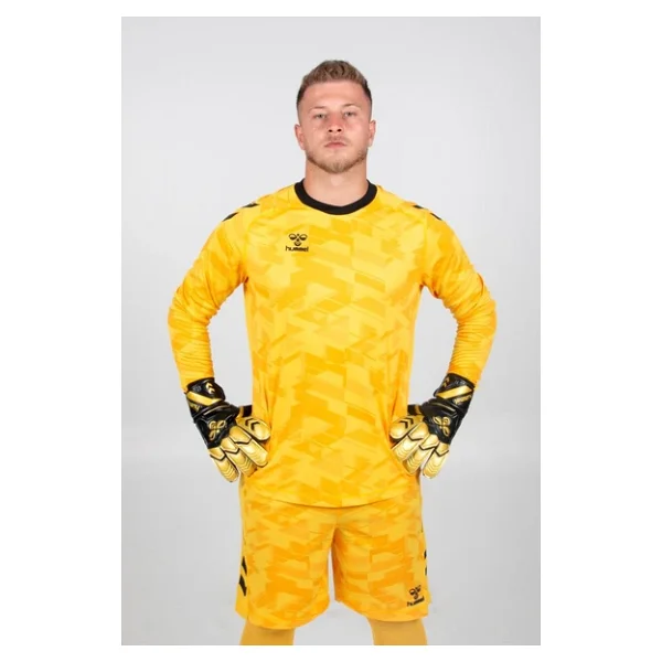 Hummel Line Kaleci Tek Üst Forma Sarı - Görsel 3