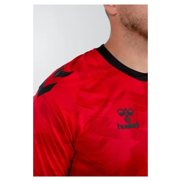 Hummel Line Kaleci Tek Üst Forma Kırmızı - Görsel 5