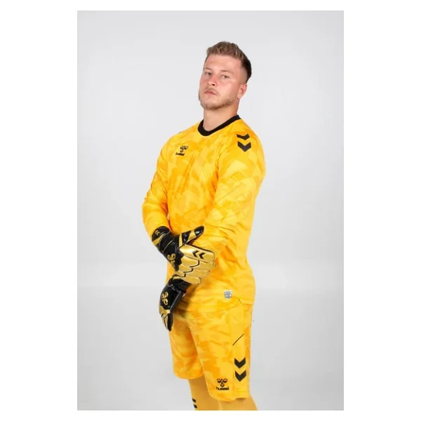 Hummel Line Kaleci Tek Üst Forma Sarı - Görsel 2
