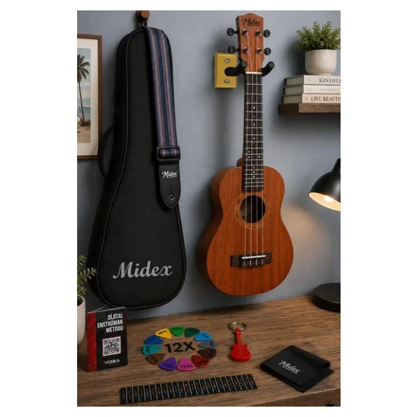 Midex Ct-24mt Set Concert Ukulele - Görsel 4