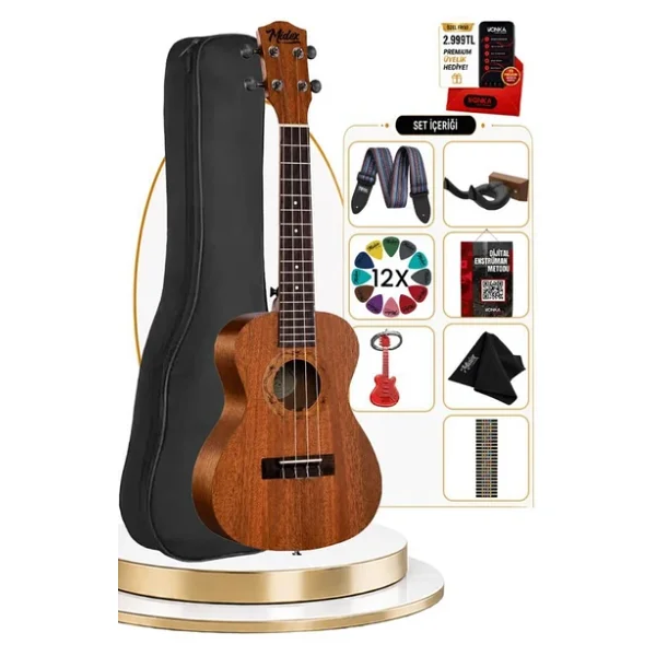 Midex Ct-24mt Set Concert Ukulele - Görsel 3