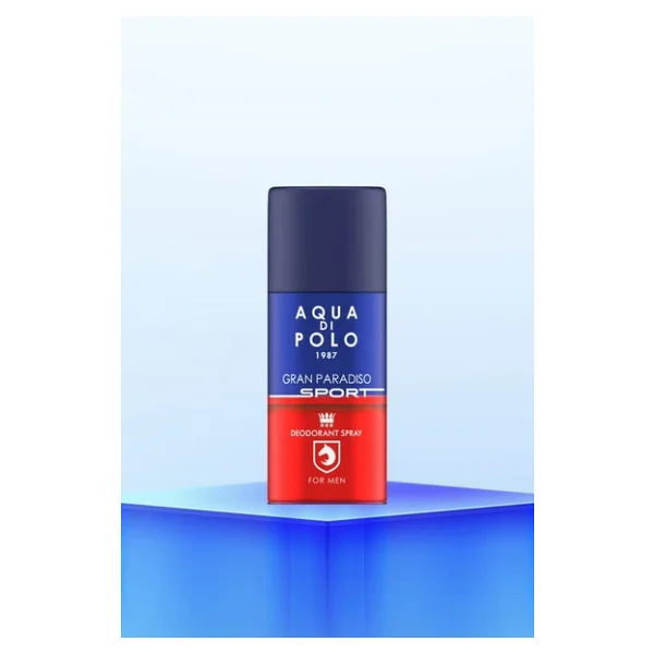 Aqua Di Polo 1987 Gran Paradiso Sport 150 Ml Erkek Deodorant - Görsel 3
