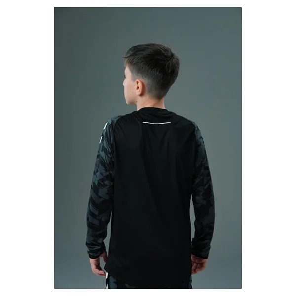 Hummel Line Kaleci Tek Üst Forma Siyah Çocuk - Görsel 5